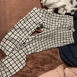 Hollister plaid pants
